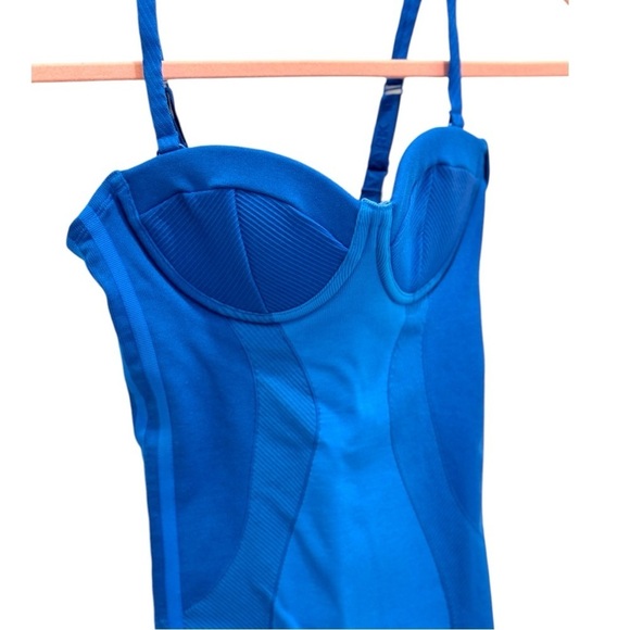 adidas x IVY PARK Women's Blue Sleeveless Bodycon Mini Dress Size XS - Picture 5 of 13